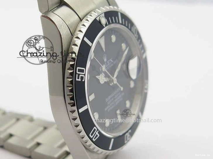 1227 Submariner 16610LN SS BP-Maker Best Edition Black Dial Black Bezel On SS Bracelet SA TimelessDesign 3816